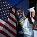 A Skyline graduate poses for a picture during commencement on Monday, June 10. Daniel Brenner I AnnArbor.com